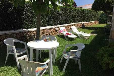 Forcat Apartamento Bajo Con Jardin Y Piscina Сьюдадела Экстерьер фото